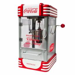 Unbranded Coca-Cola Countertop Popcorn Popper Machine with 2.5-Oz. Stainless Steel Kettle, Red thumbnail 1
