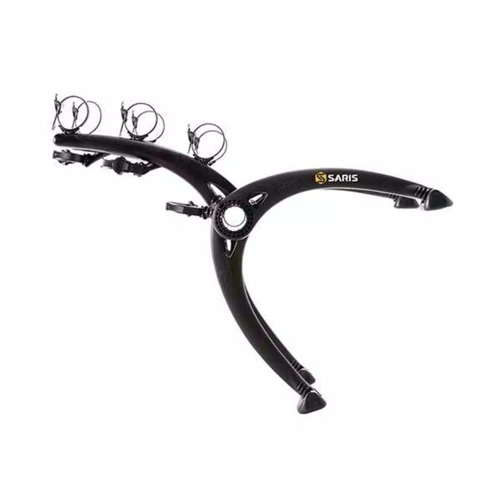 Saris Bones 3-Bike Trunk Bike Rack, 105 lbs Capacity, Black