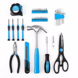 Apollo 39-Piece Essential Household Tool Kit with Blow Molded Case - Blue thumbnail 2
