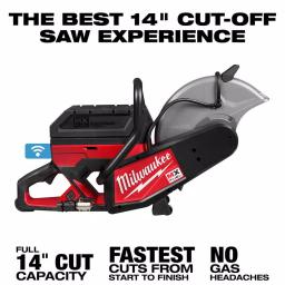 Milwaukee MX FUEL 14 in. Cordless Cut-Off Saw Kit with (2) Batteries and Charger thumbnail 4