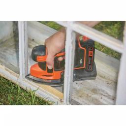 BLACK+DECKER 20V MAX Lithium-Ion Cordless Mouse Sander with 1.5 Ah Battery and Charger thumbnail 7