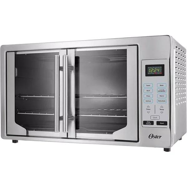 Oster Digital French Door Convection Countertop Oven, Silver