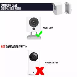 Wasserstein Wall Mount and Outdoor Case Compatible with Wyze Cam thumbnail 5