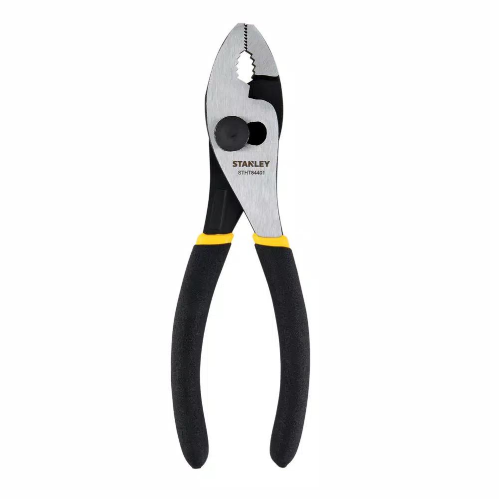 Stanley 3-Piece Plier Set, 6 in. Slip Joint, Long Nose, and Diagonal Pliers