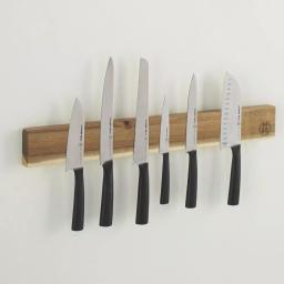 SCHMIDT BROS. Acacia Wood 24 in. Magnetic Knife Bar - Wall Mounted Cutlery Storage thumbnail 3