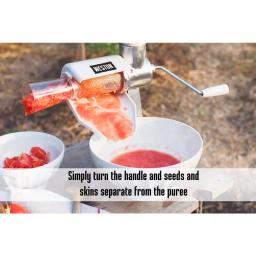 Weston Tomato Strainer and Fruit Press Sauce Maker with Stainless Steel Screen thumbnail 6