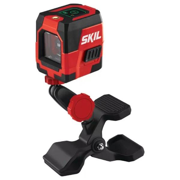 Skil Self-Leveling Green Cross Line Laser Level with Measuring Marks