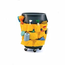 Rubbermaid Commercial Products Rubbermaid Commercial BRUTE Trash Can Dolly, Heavy-Duty with 5 Casters thumbnail 5