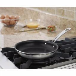 Cuisinart MultiClad Pro 8 in. Stainless Steel Nonstick Skillet thumbnail 2