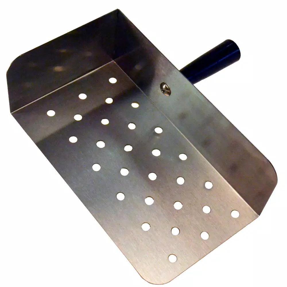 Paragon Large Stainless Steel Nacho Scoop with Ergonomic Handle