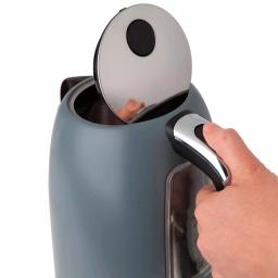 Haden Perth 1.7L Electric Kettle, 7-Cup Stainless Steel with Auto Shut-Off and Boil-Dry Protection, Grey thumbnail 6