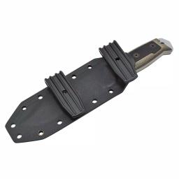 Camillus SKOL 5 in. 1095 High Carbon Steel Fixed Blade Knife with Gut Hook and Micarta Handle thumbnail 5
