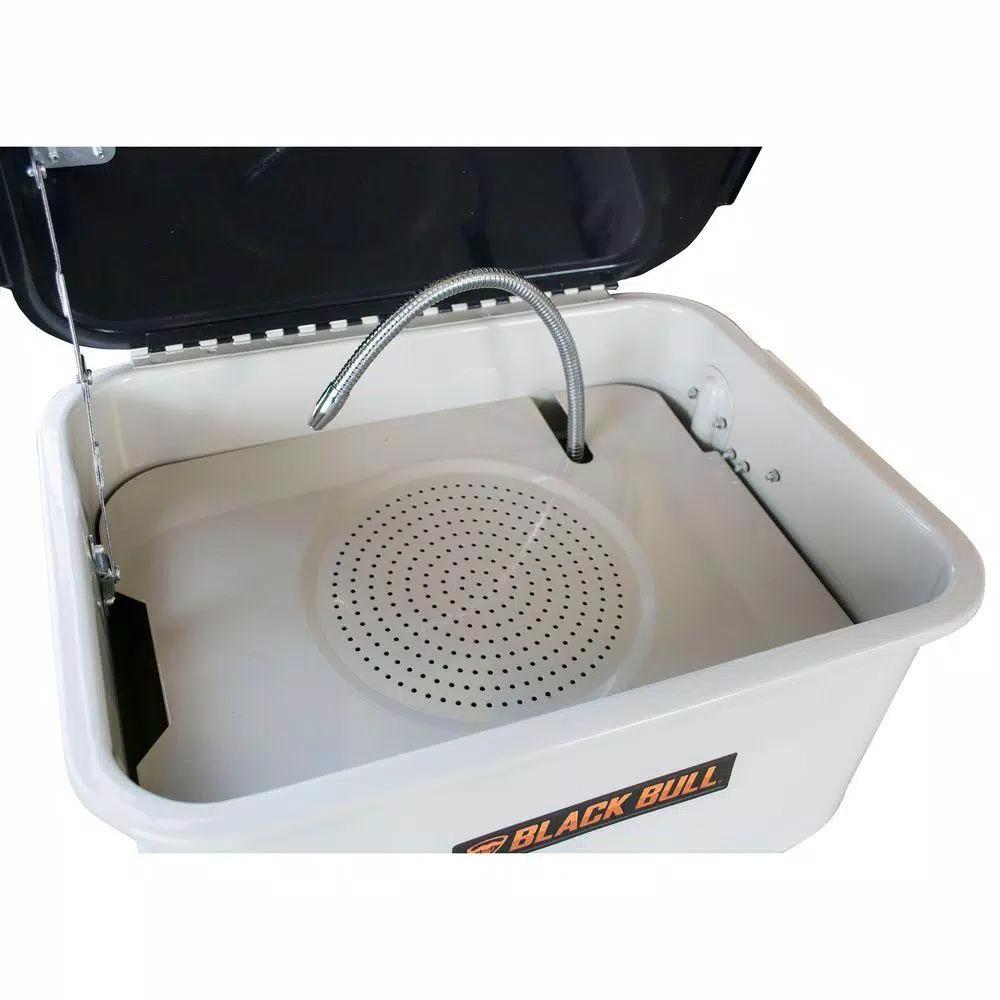 Black Bull 3.5 Gal. Portable Parts Washer with Electric Pump