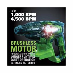 Greenworks 24V Cordless Brushless SDS-Plus Rotary Hammer, 2J (Tool Only) thumbnail 7