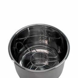 Magic Chef 6 Qt. Stainless Steel 7-in-1 Electric Multi-Cooker and Pressure Cooker thumbnail 6