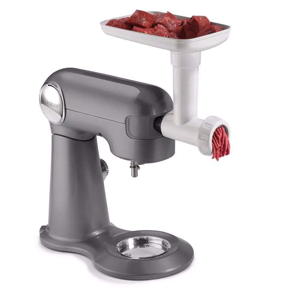 Cuisinart Meat Grinder Attachment for 5.5 qt. Precision Master Stand Mixers, Stainless Steel