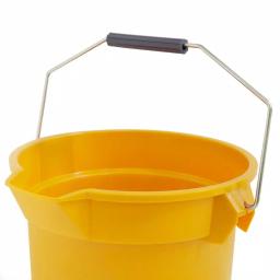 TAFCO PRODUCTS Tafco 3.5 Gal. Yellow Round Utility ECO Bucket, 100% Recycled Plastic with Easy Pour Spout thumbnail 5
