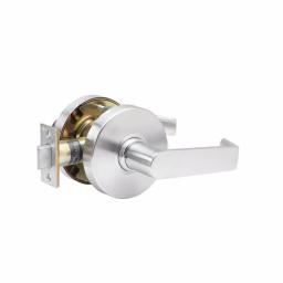 Taco DL-LHV Grade 1 Commercial Passage Lever, Brushed Chrome, ADA Compliant thumbnail 2