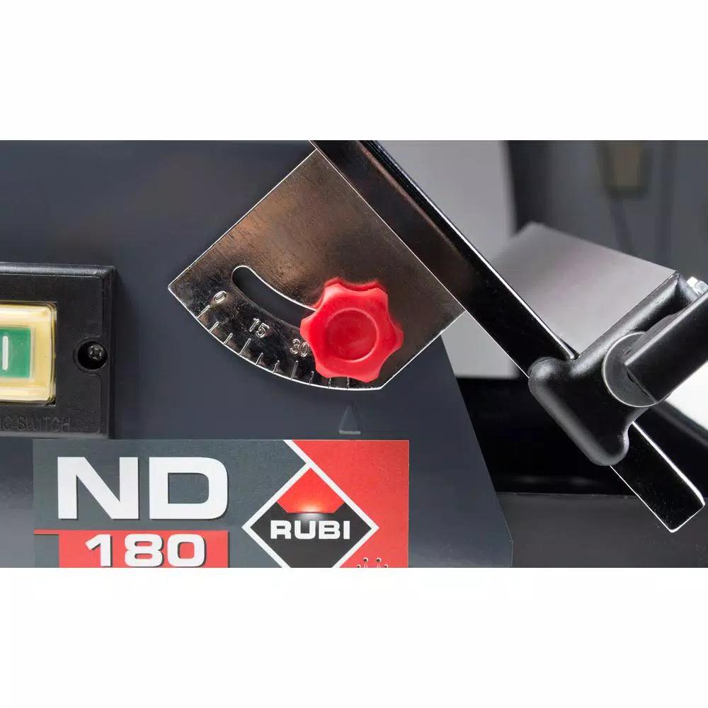 Rubi ND-180 SMART 7 in. 120V Wet Tile Saw with Diamond Blade
