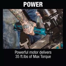 Makita 12V MAX CXT Cordless Ratchet Kit with Bonus 1/4 in. Impact Wrench thumbnail 10