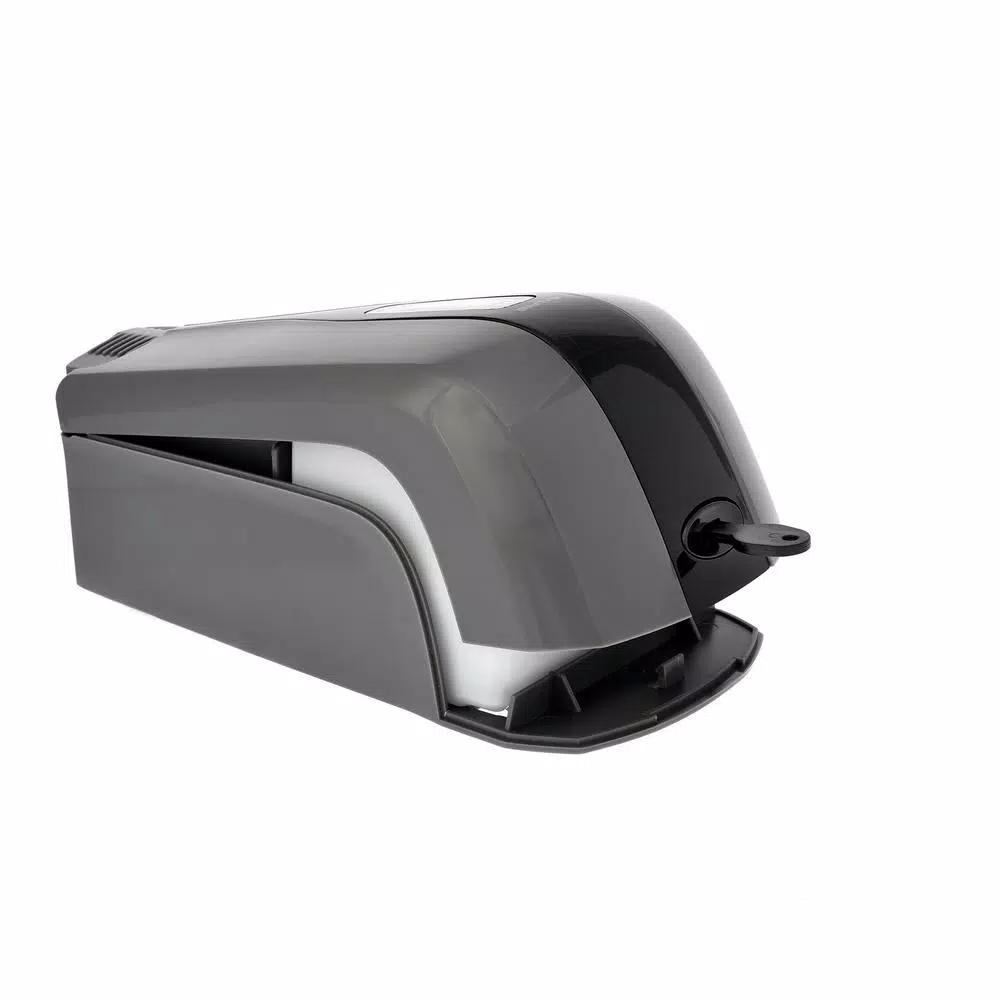 Alpine Industries Aspen Commercial 16 oz. Manual Foam Soap Dispenser, Gray/Black Refillable Wall Mount