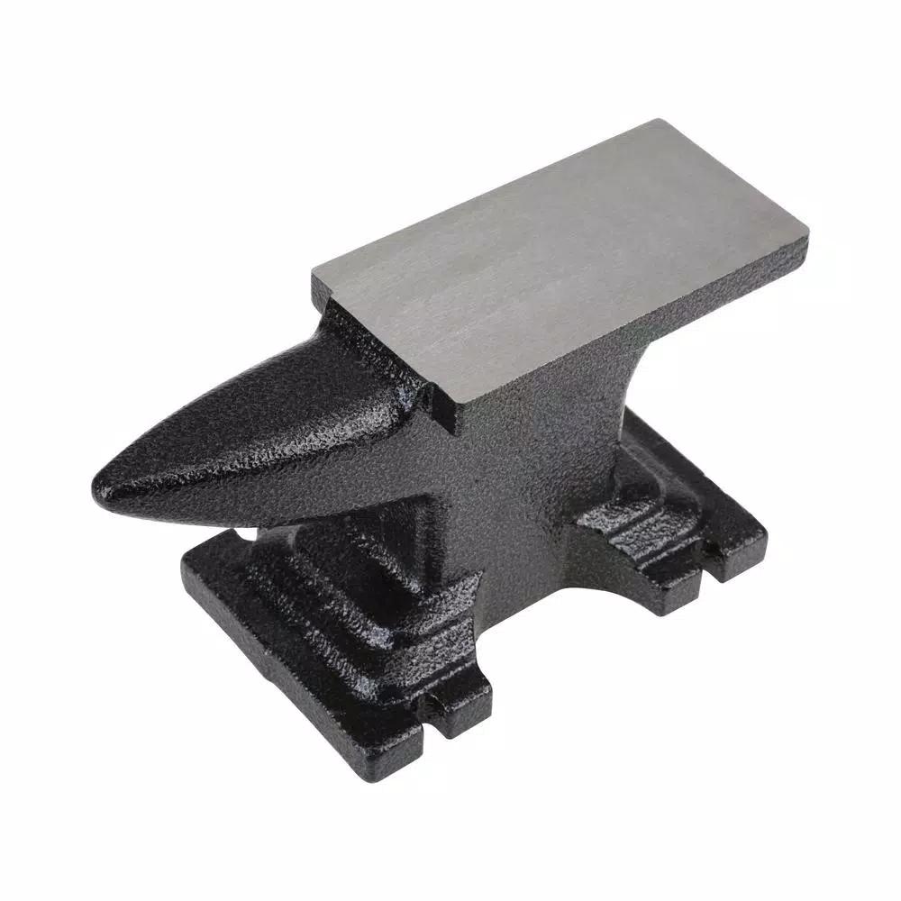 OLYMPIA 9 lb. Cast Iron Hobby Anvil for Metal Forming