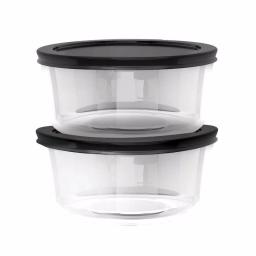 Black+Decker 2-Speed Food Chopper with Two 4-Cup Glass Bowls thumbnail 5