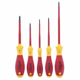 Wiha 5-Piece Insulated SoftFinish Screwdriver Set, 1000V VDE Certified thumbnail 1