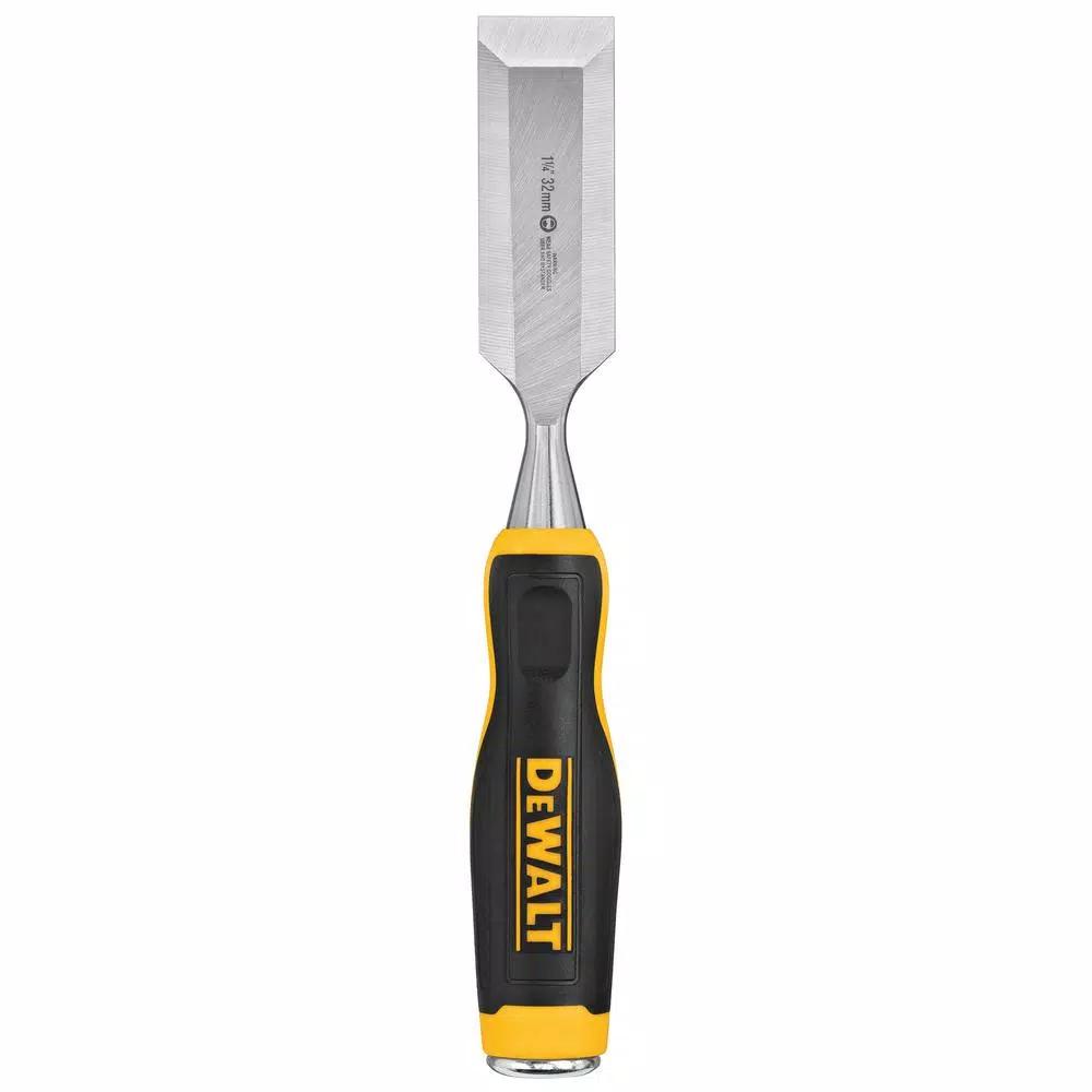 DEWALT 1-1/4 in. Wood Chisel with Carbon Steel Blade