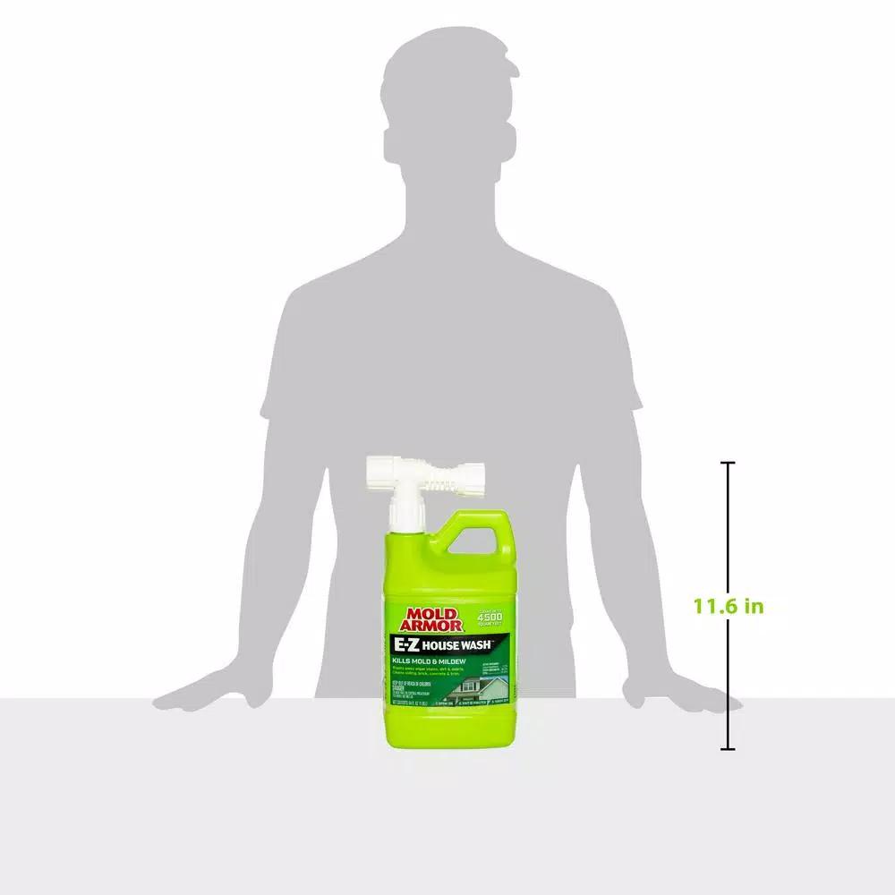 Mold Armor E-Z House Wash Mold and Mildew Remover Hose End Sprayer, 64 oz (2-Pack)