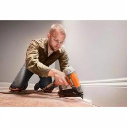 RIDGID 18-Gauge 2-1/8 in. Brad Nailer Kit with CLEAN DRIVE Technology and 50 ft. Lay Flat Air Hose thumbnail 10