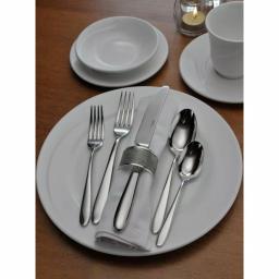 Oneida Mascagni II 18/0 Stainless Steel Serving Spoons, Silver (Set of 12) thumbnail 4