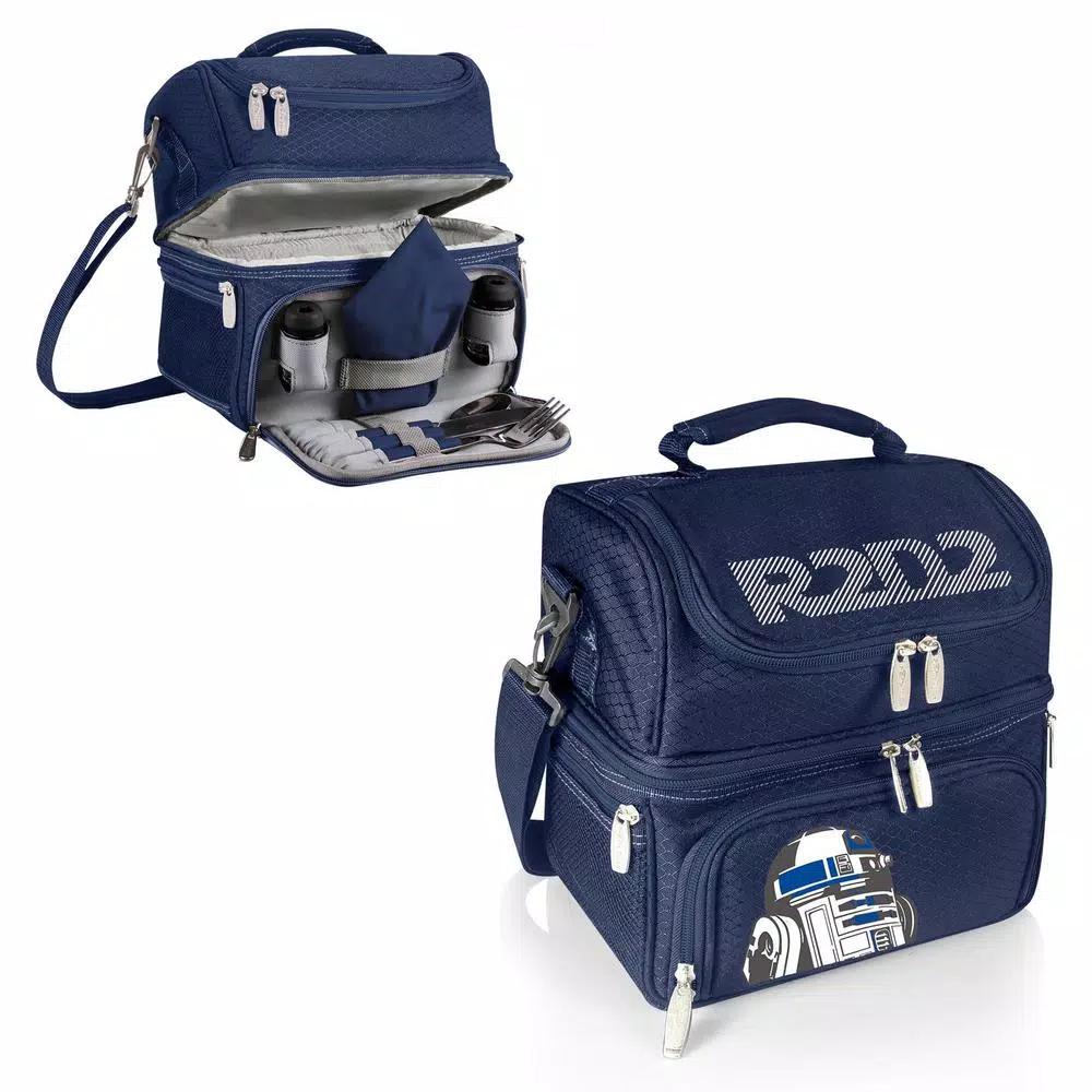 ONIVA Pranzo R2-D2 3 Qt. 8-Can Insulated Lunch Tote Cooler Bag, Navy