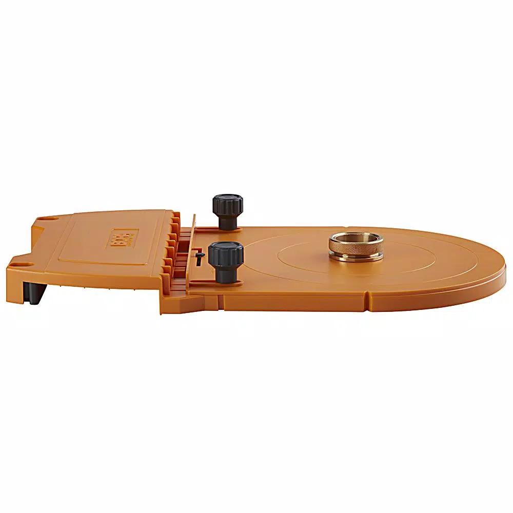 BORA Router Guide with Brass Brushing for Dados, Rabbets, and Mortises