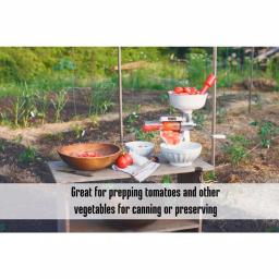 Weston Tomato Strainer and Fruit Press Sauce Maker with Stainless Steel Screen thumbnail 5