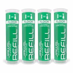 JAWS Hardwood Floor Cleaner Concentrated Refill Pods, Lemon-Lime, 4-Pack thumbnail 1