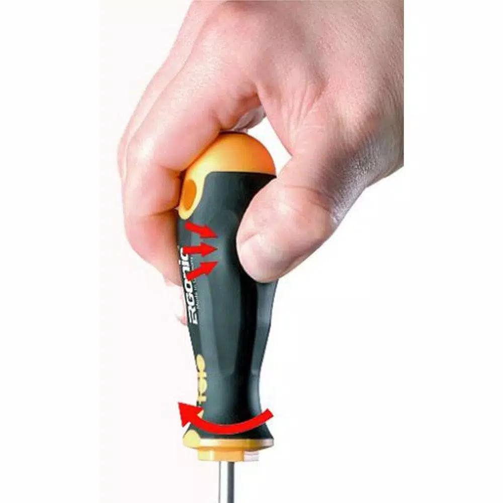 Felo Torx Ergonic Screwdriver Set, 6-Piece Chrome-Molybdenum-Vanadium Steel Hand Tool Set