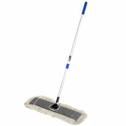 Alpine Industries 24 in. Cotton Dust Mop Set with 60 in. Telescopic Metal Handle thumbnail 1