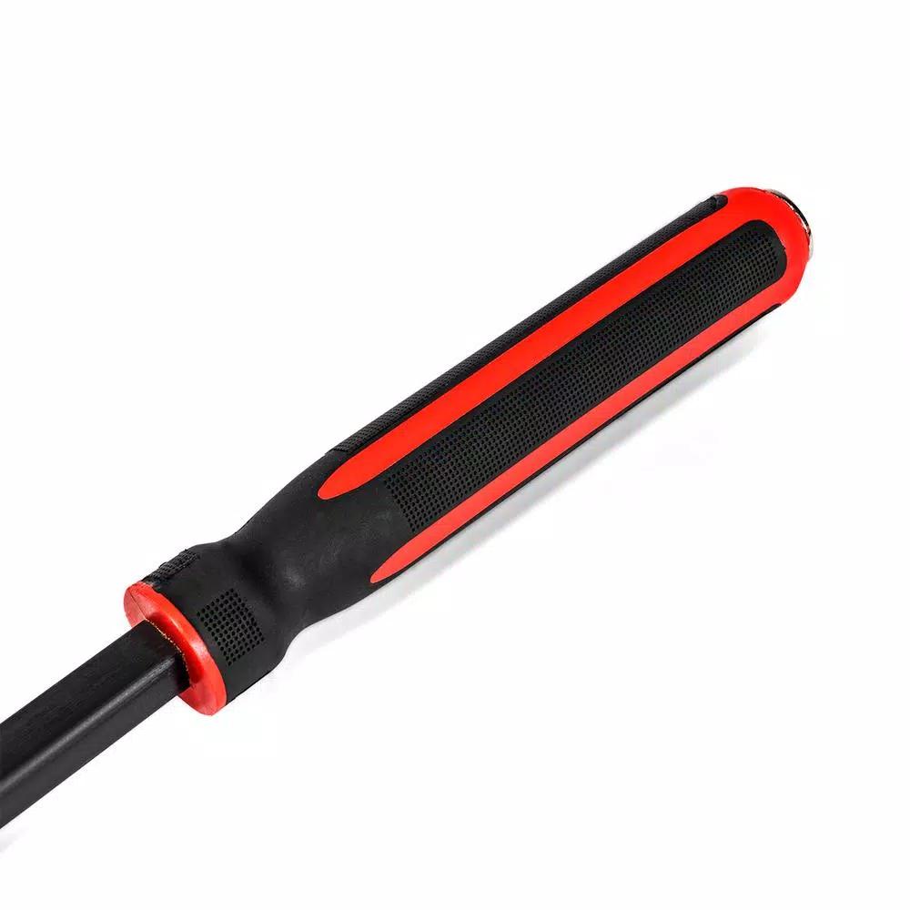 STARK USA Stark 42 in. Jumbo Heavy-Duty Bent Tip Pry Bar with Padded Handle