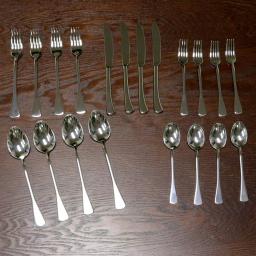 Gibson Elite Monteverdi 20-Piece Stainless Steel Flatware Set, Service for 4 thumbnail 3