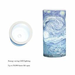 Lavish Home Starry Night LED Flameless Candle with Remote, Vanilla Scented thumbnail 3