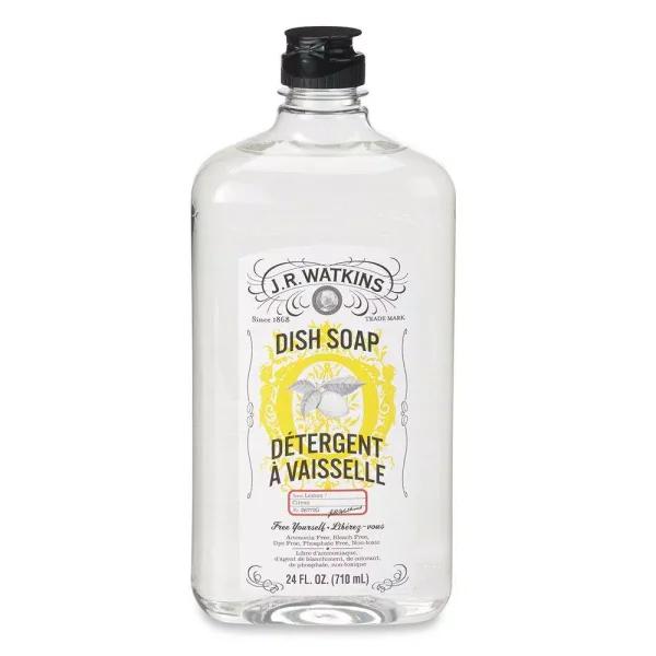 J.R. Watkins Lemon Concentrated Dish Soap, 24 oz
