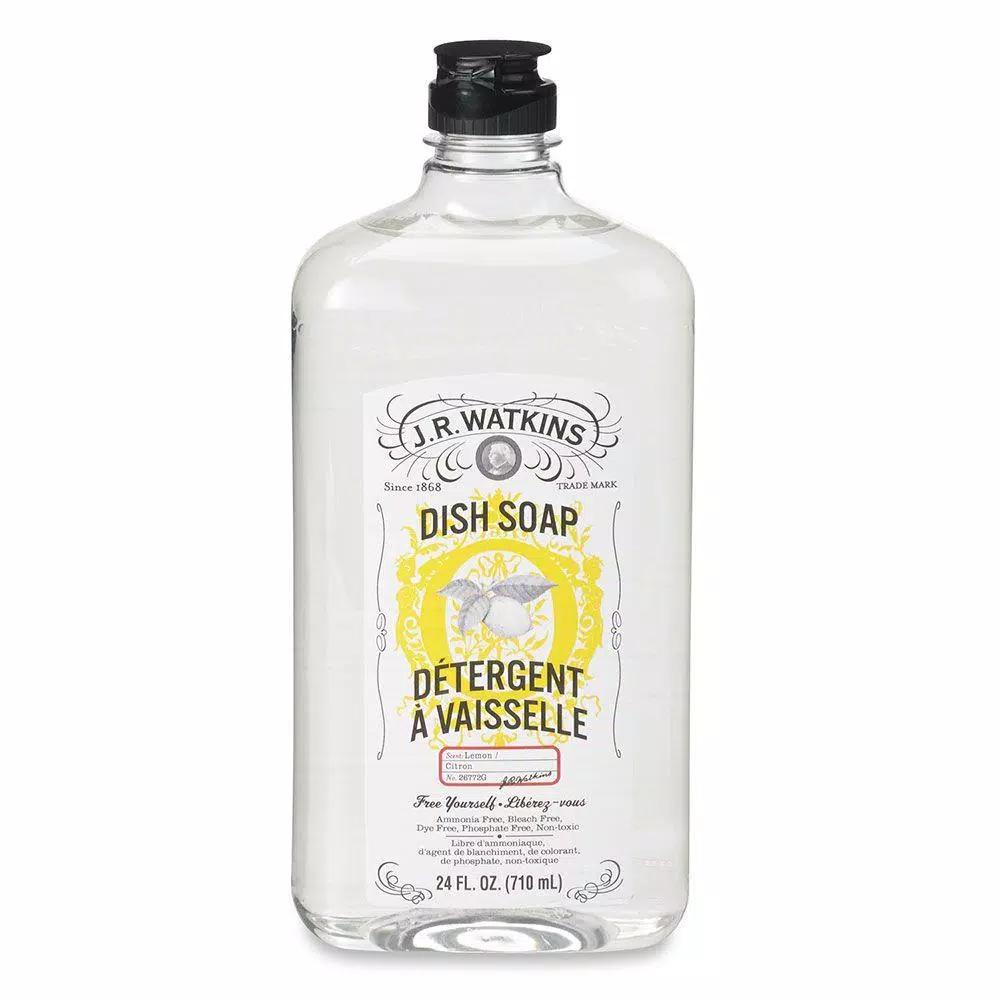 J.R. Watkins Lemon Concentrated Dish Soap, 24 oz