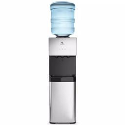 Avalon 3-Temperature Top Loading Water Cooler Dispenser, Stainless Steel thumbnail 1