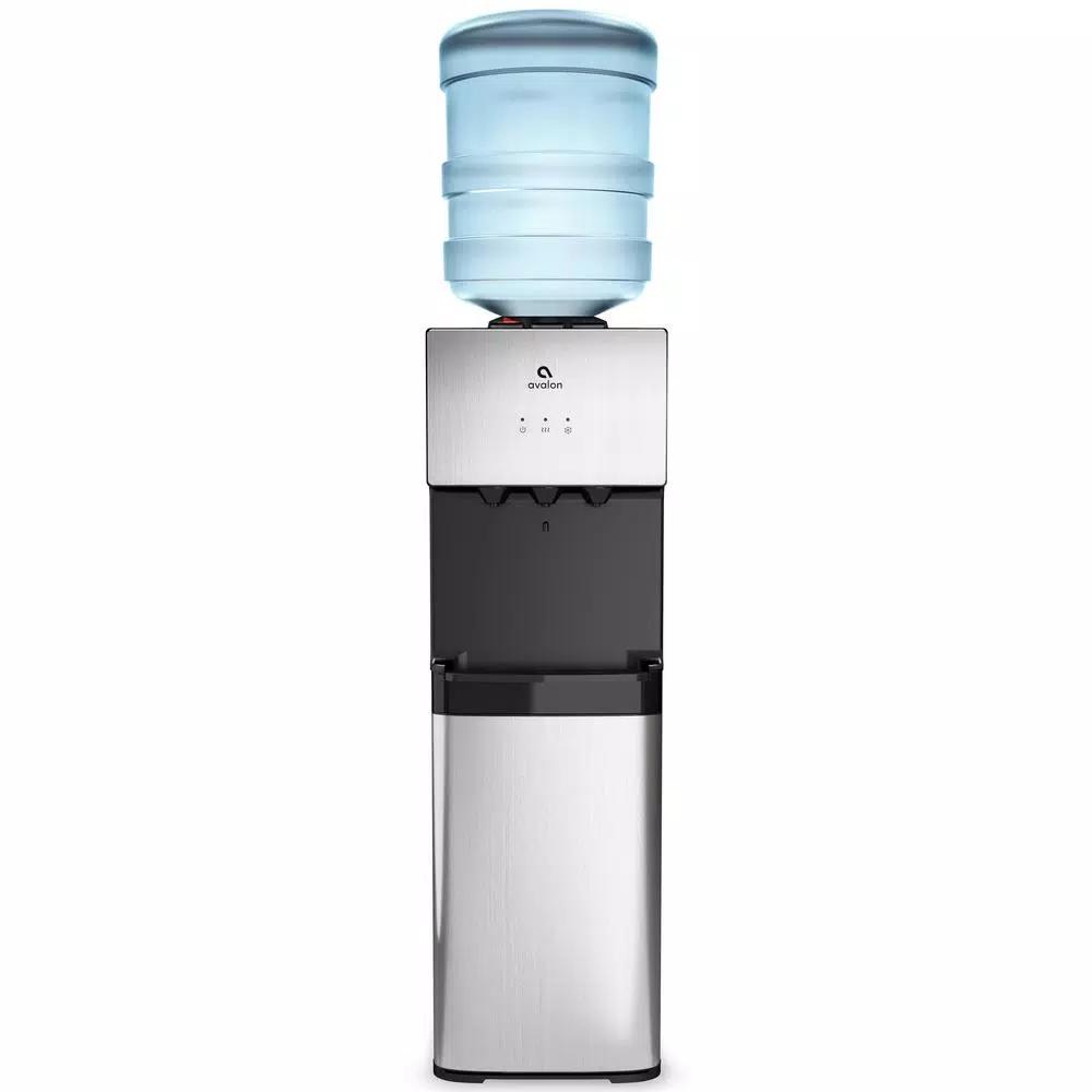 Avalon 3-Temperature Top Loading Water Cooler Dispenser, Stainless Steel