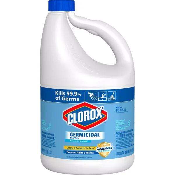 Clorox Concentrated Germicidal Bleach, 121 oz