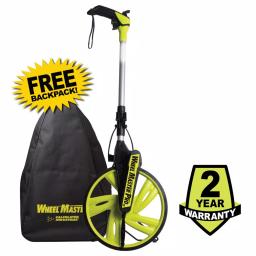 Calculated Industries Wheel Master Pro 12.5 in. Measuring Wheel with Backpack Carrying Case thumbnail 1