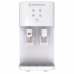 DRINKPOD 2000 Series Bottleless Water Filtration Cooler, 4-Stage Purification, White thumbnail 1