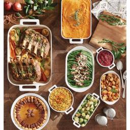 Corningware French White 2-Piece Ceramic Bakeware Set, Rectangle thumbnail 4