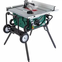 Grizzly Industrial 10 in. 2 HP Portable Table Saw with Roller Stand and Variable Speed thumbnail 1